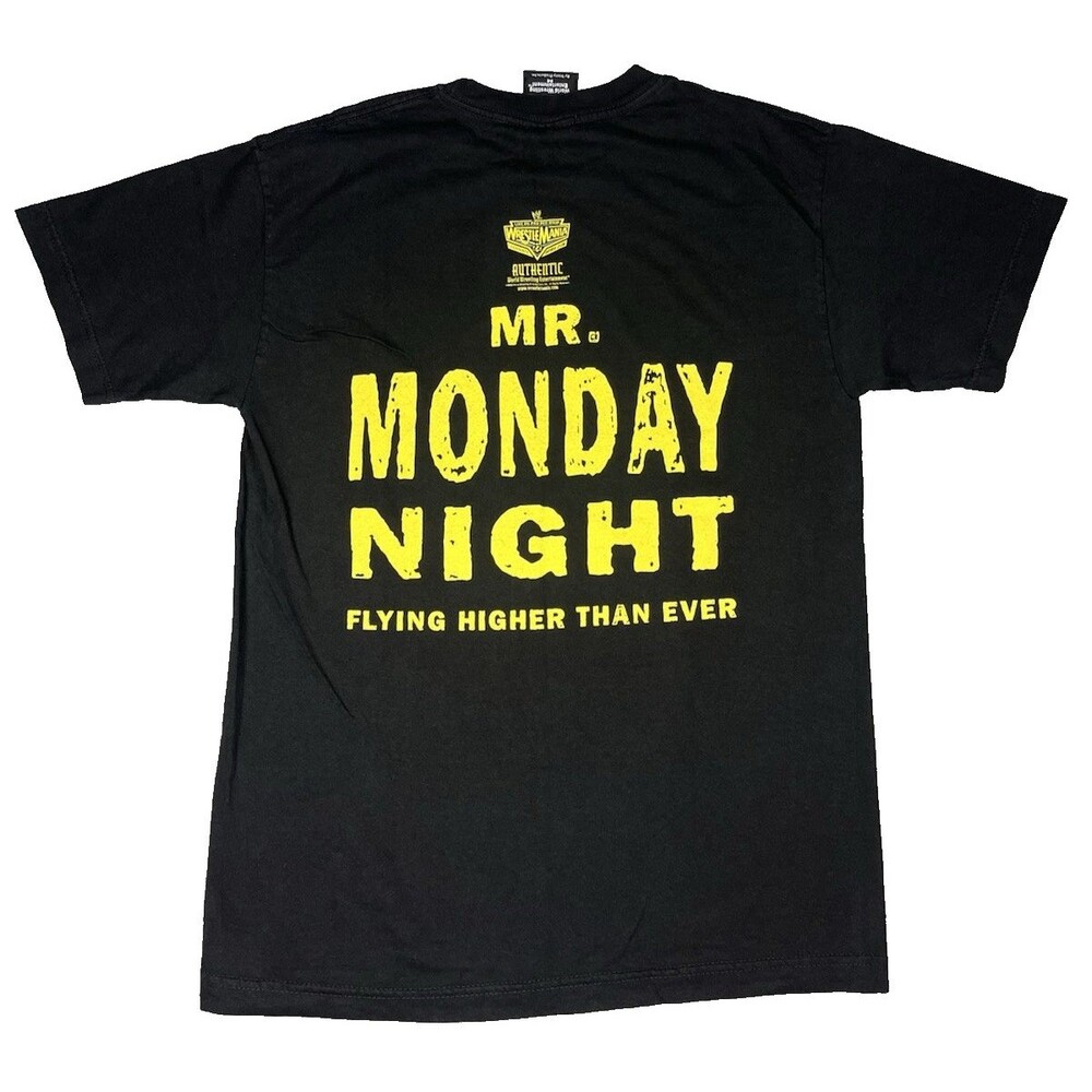 VTG WWE Rob Van Dam RVD Mr Monday Night T Shirt Black Mens Large L - Picture 2 of 7